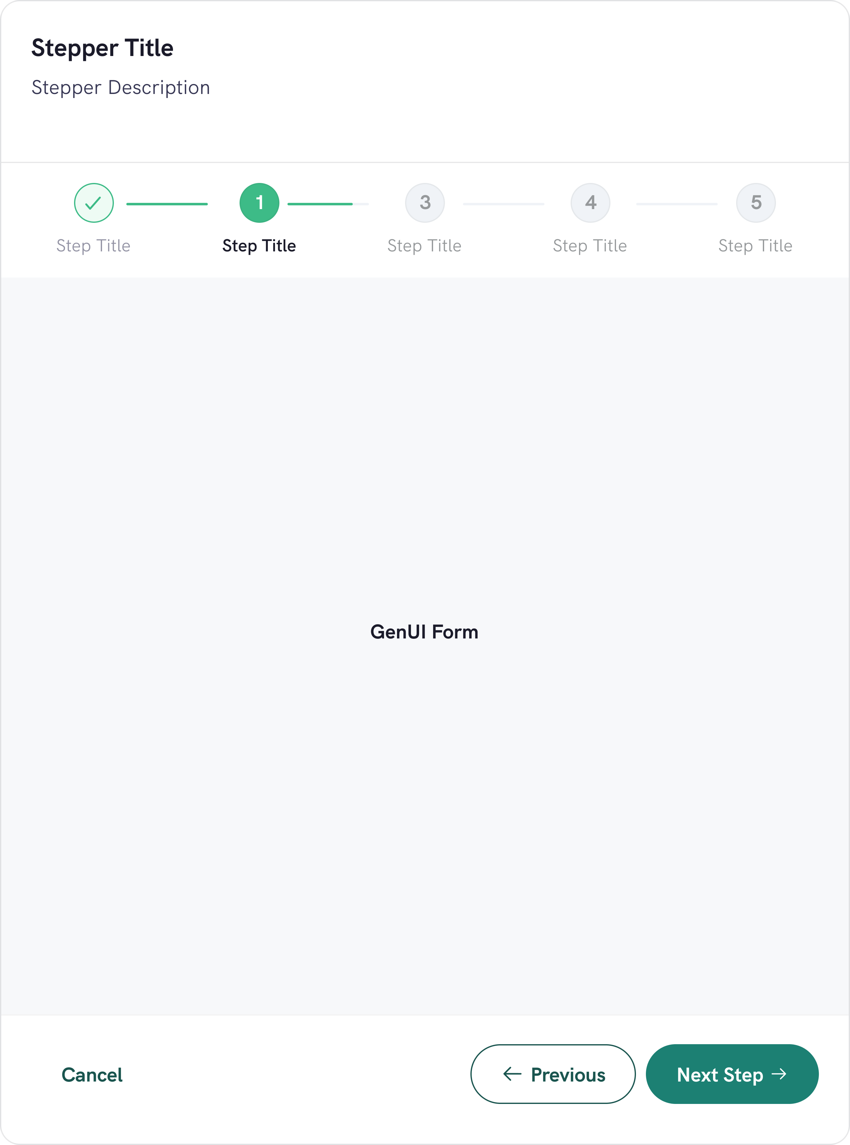 GenUIStepper
